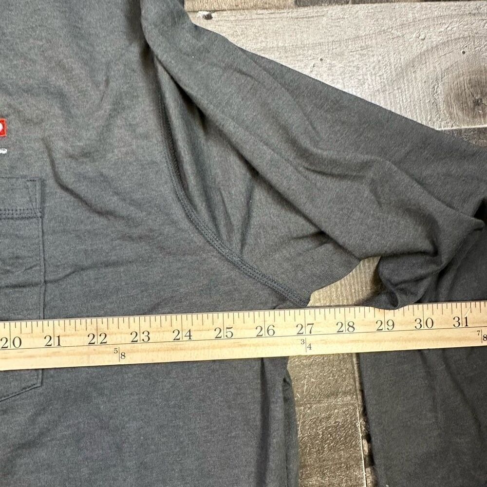 Carhartt Force Men’s Size 2XL Pullover Sweater Grey 1/4 Zip Relaxed Fit NWT - Picture 6 of 6